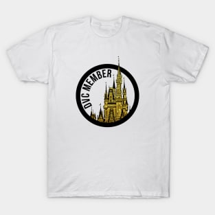 DVC Member Magic Castle Gold T-Shirt